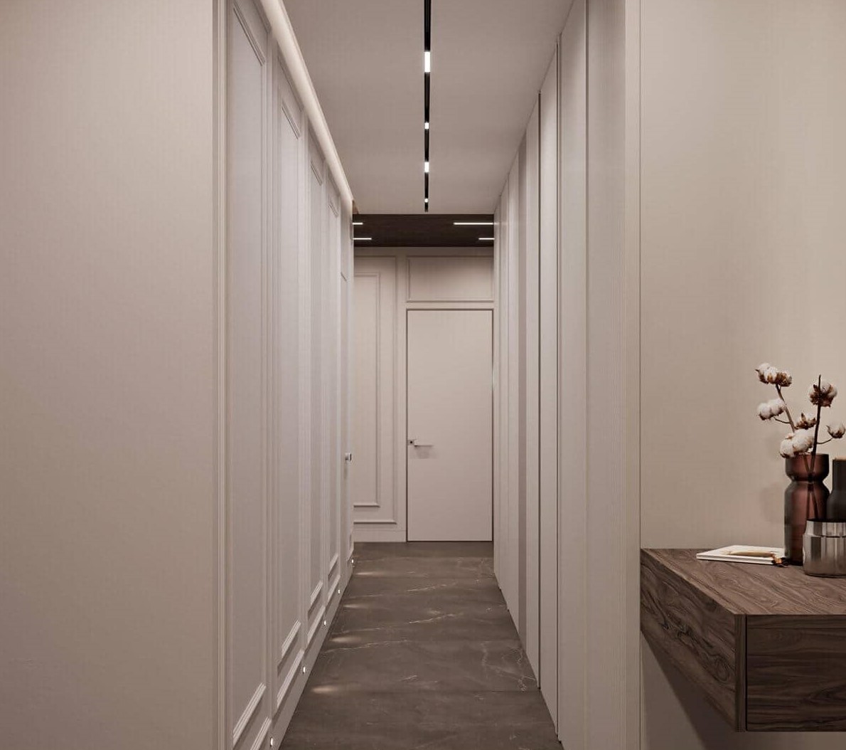 افكار لتزيين الممر في البيت